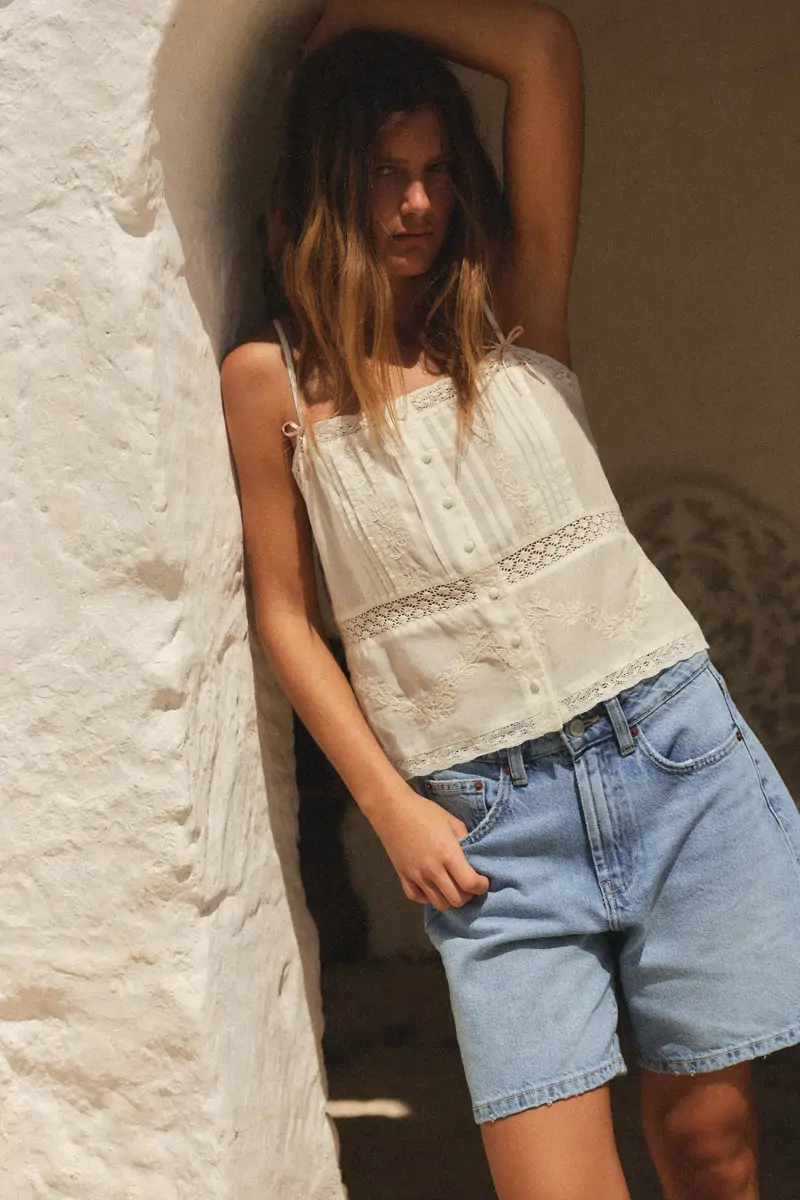 Bermudas vaqueras