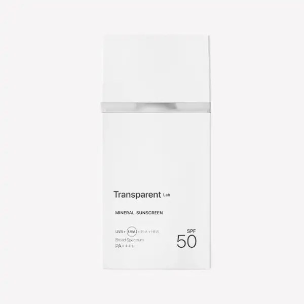 Transparent Lab Mineral Sunscreen SPF50