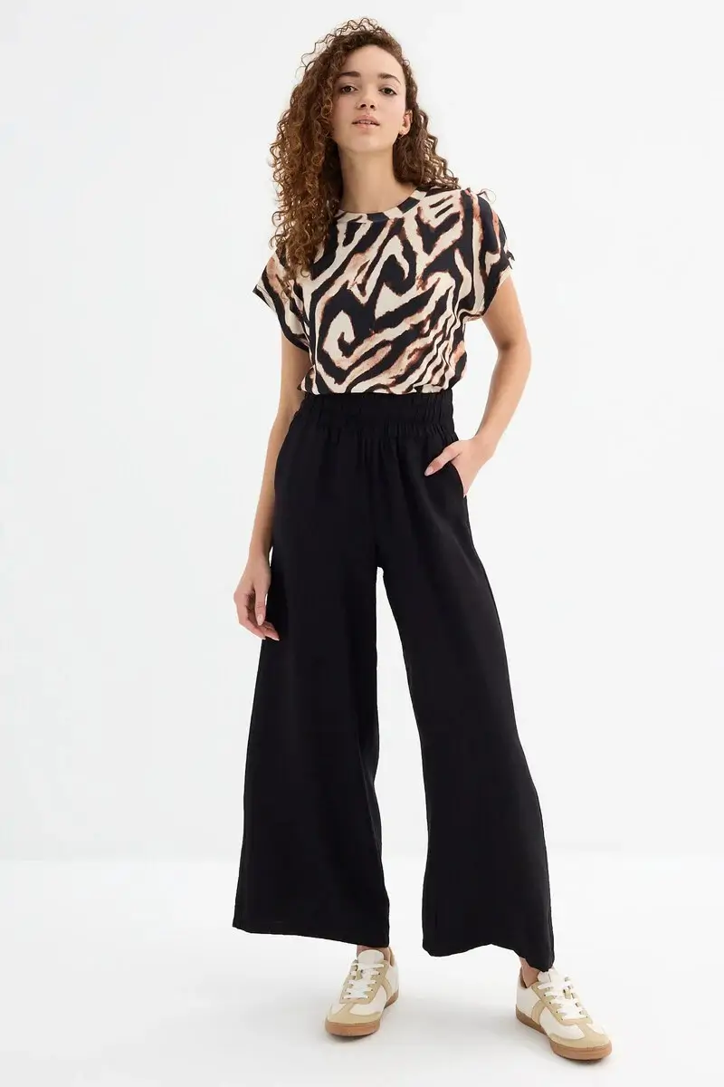 pantalón wide leg