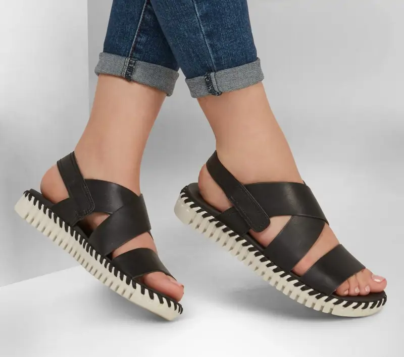 Sandalias negras