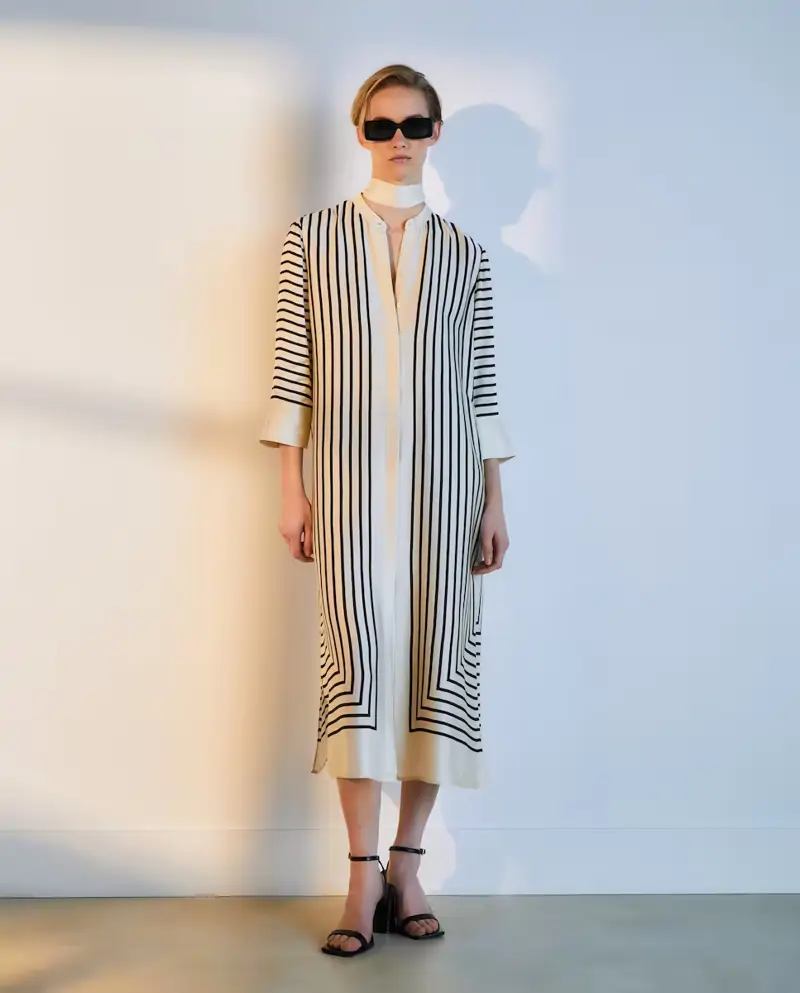 vestido rayas 