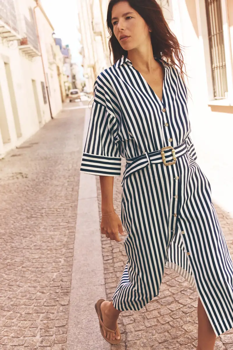Vestido camisero