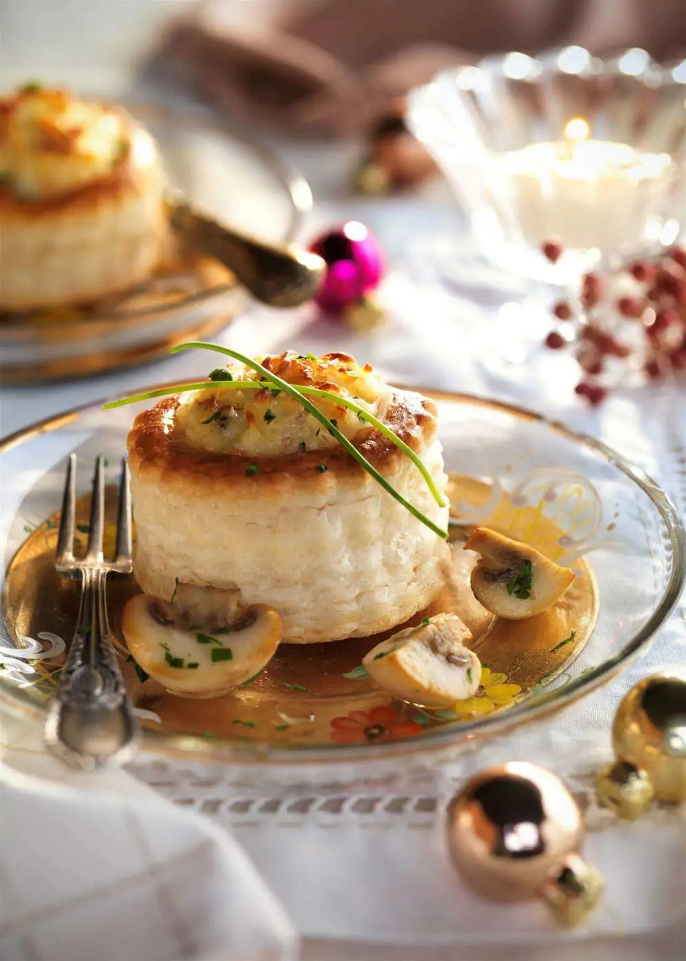 recetas con champiñones volovanes de pollo y champiñones