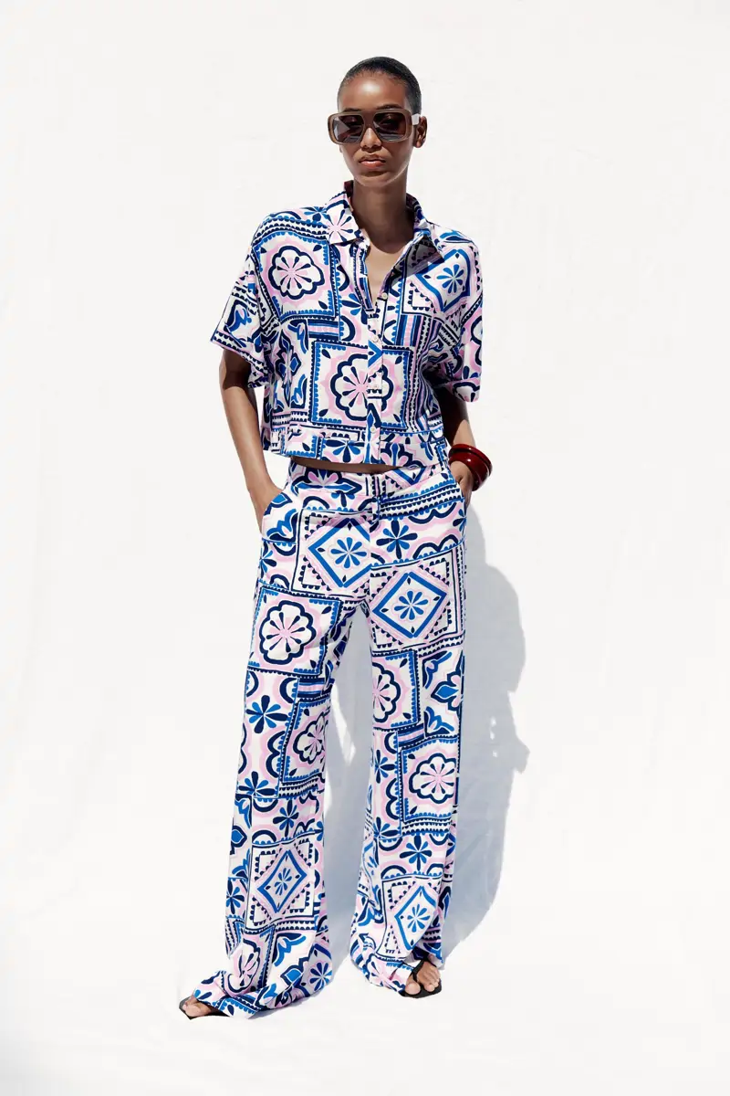 Camisa estampada