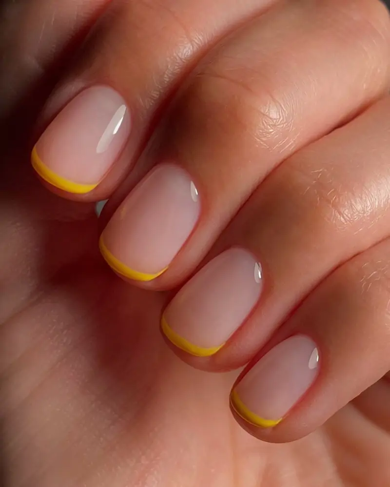 uñas francesas elegantes boda  Micro french