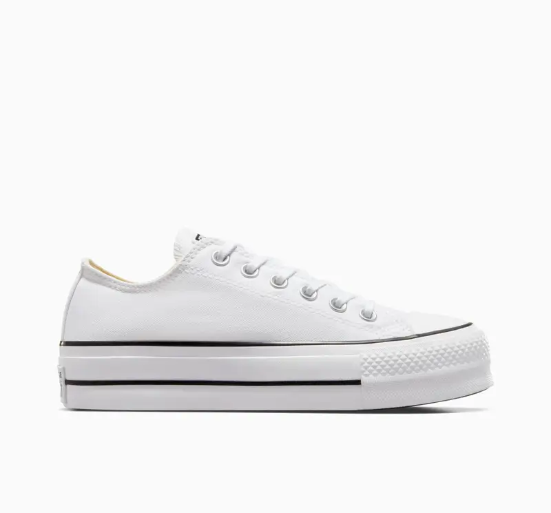 zapatillas blancas plataforma converse