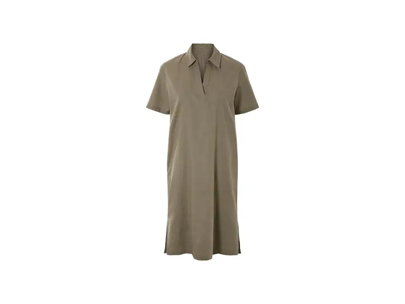 vestido lino camisero lidl