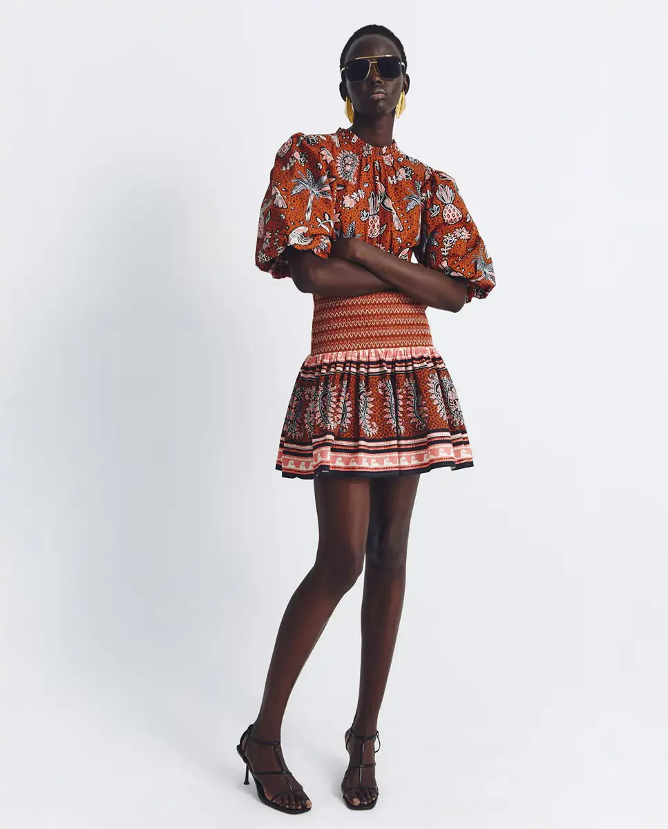 Vestido estampado