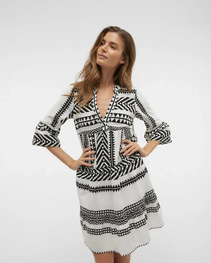 vestido tipo tunica