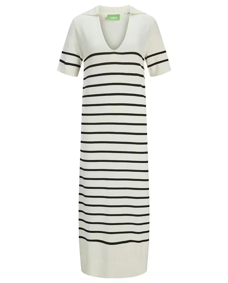 vestido tunica estampado rayas