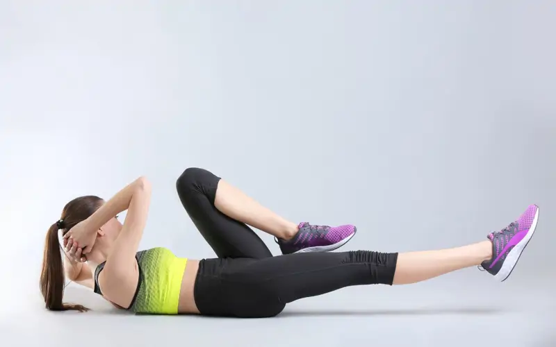 Abdominales bicicleta