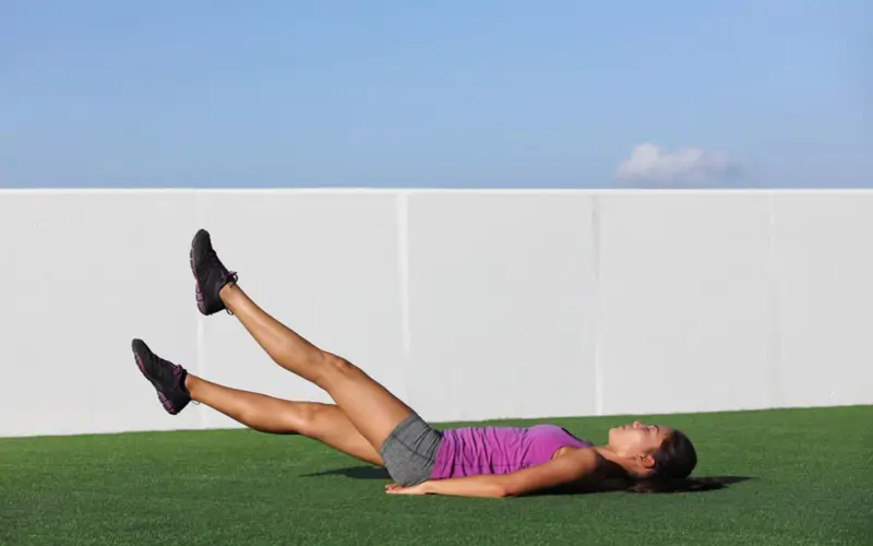 ejercicios abdominales mujer