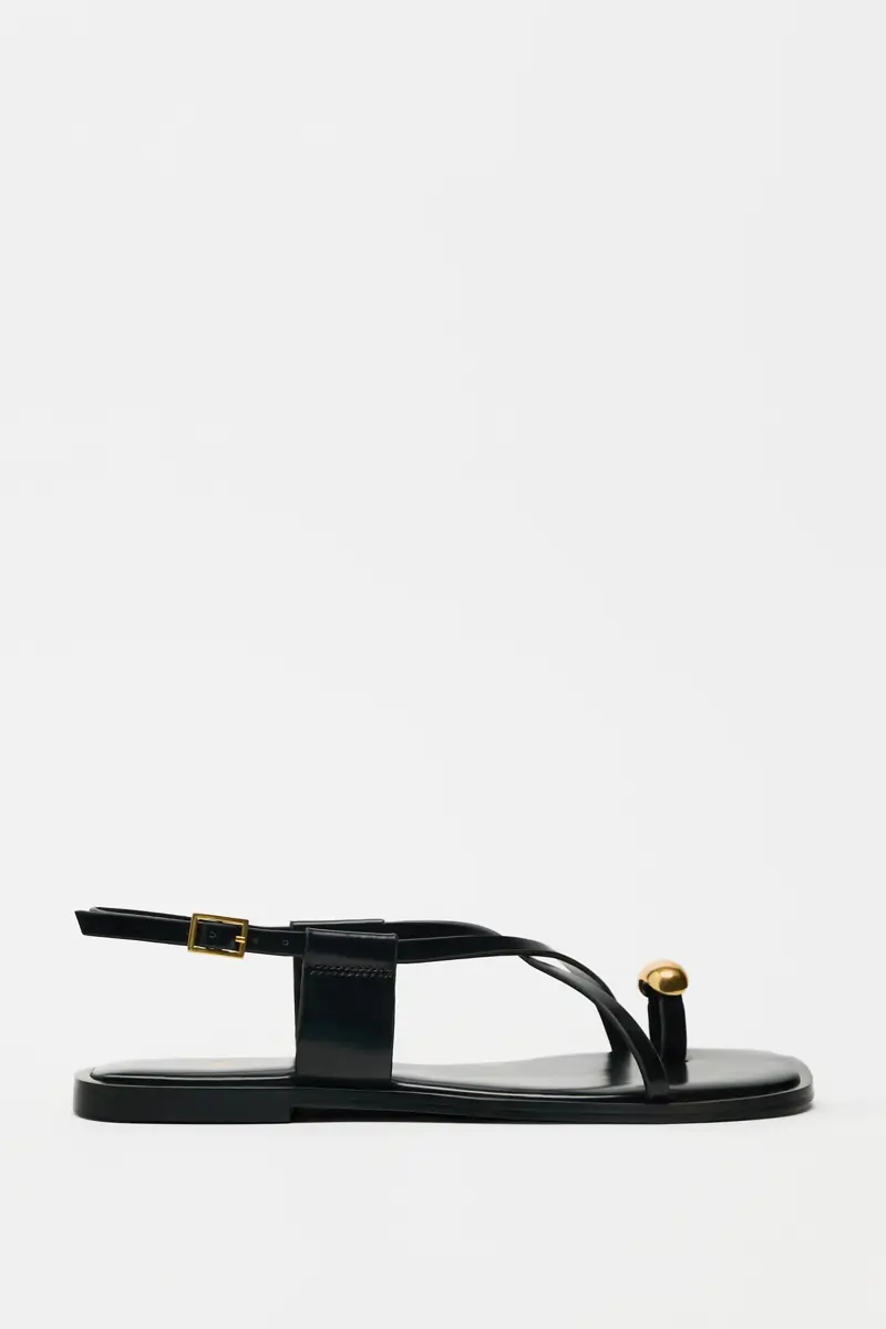 Sandalias tacon sensato Zara looks verano