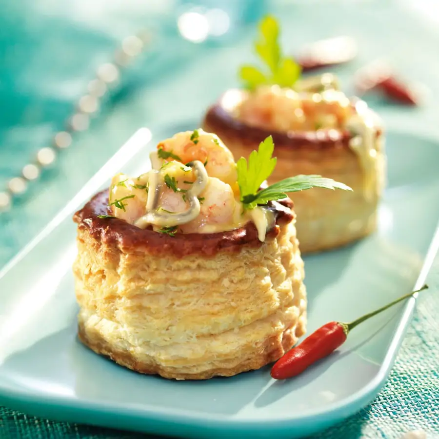 recetas de volovanes rellenos fríos