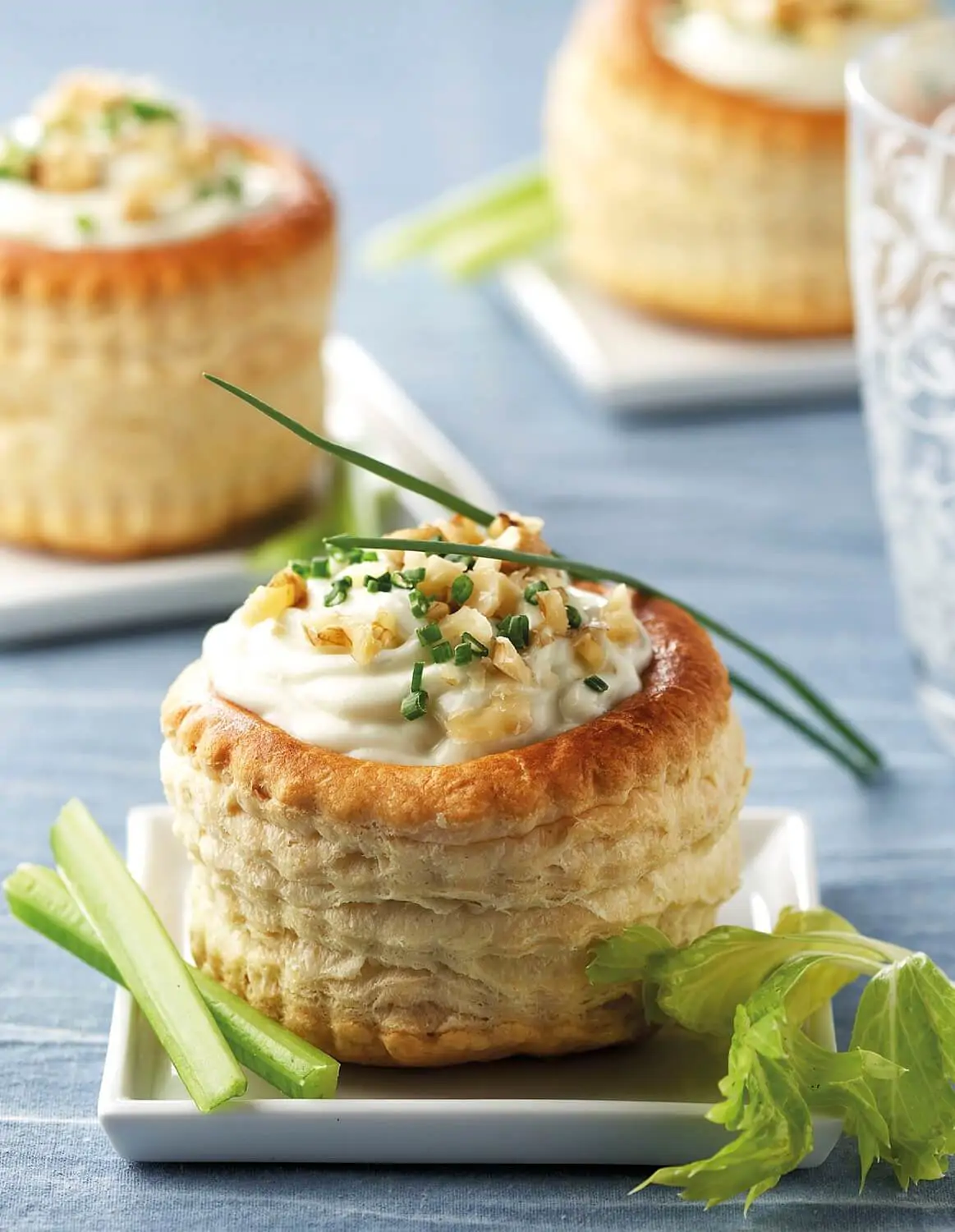recetas de volovanes rellenos de apio queso y nueces