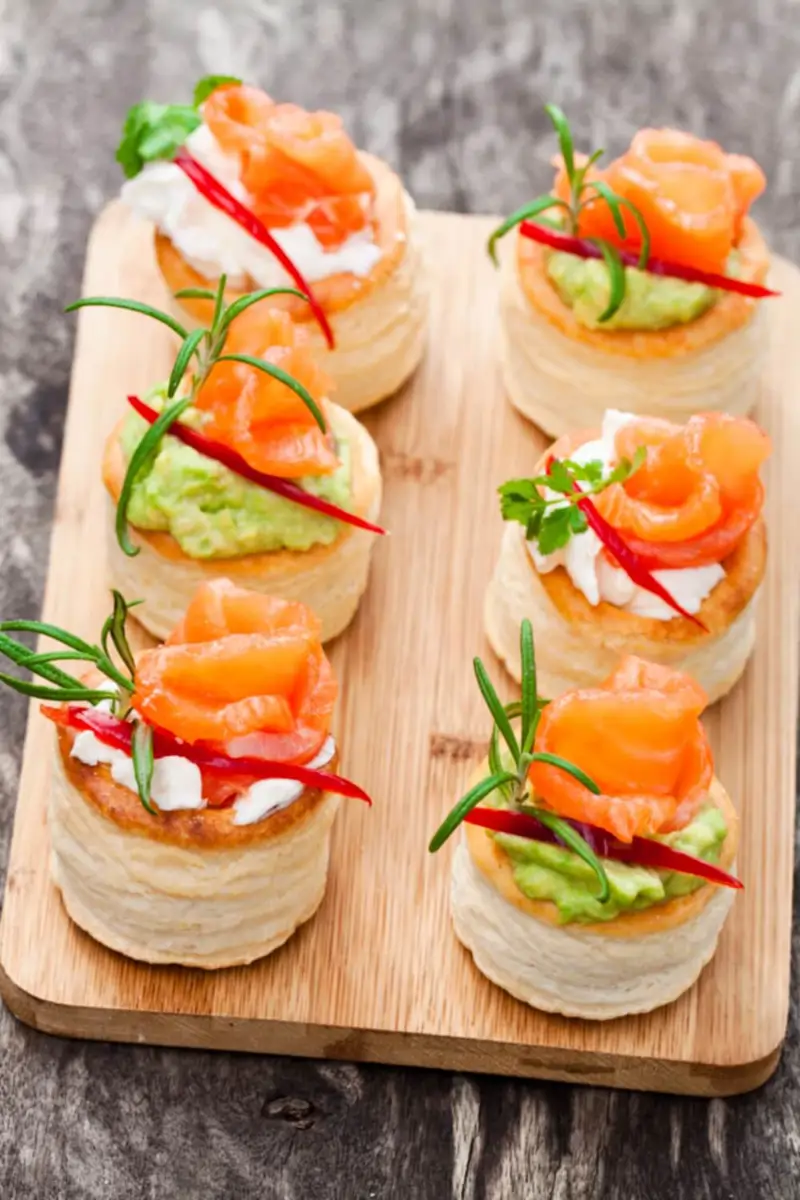 recetas de volovanes rellenos frios