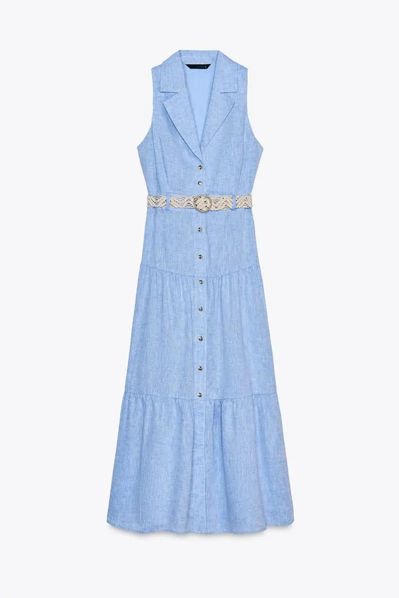 vestido fresco zara
