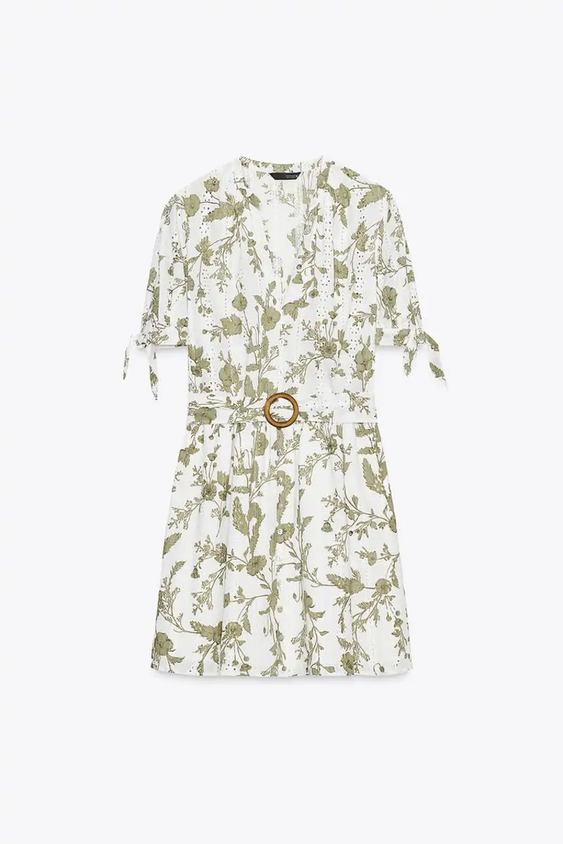 vestido fresco zara