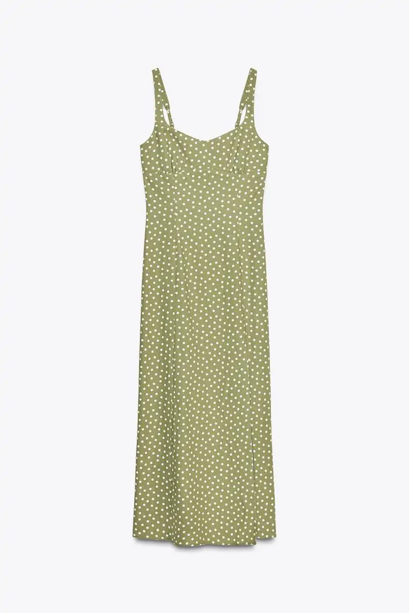 vestido fresco zara
