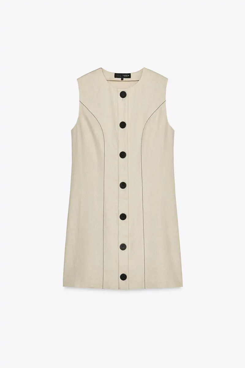 vestido fresco zara