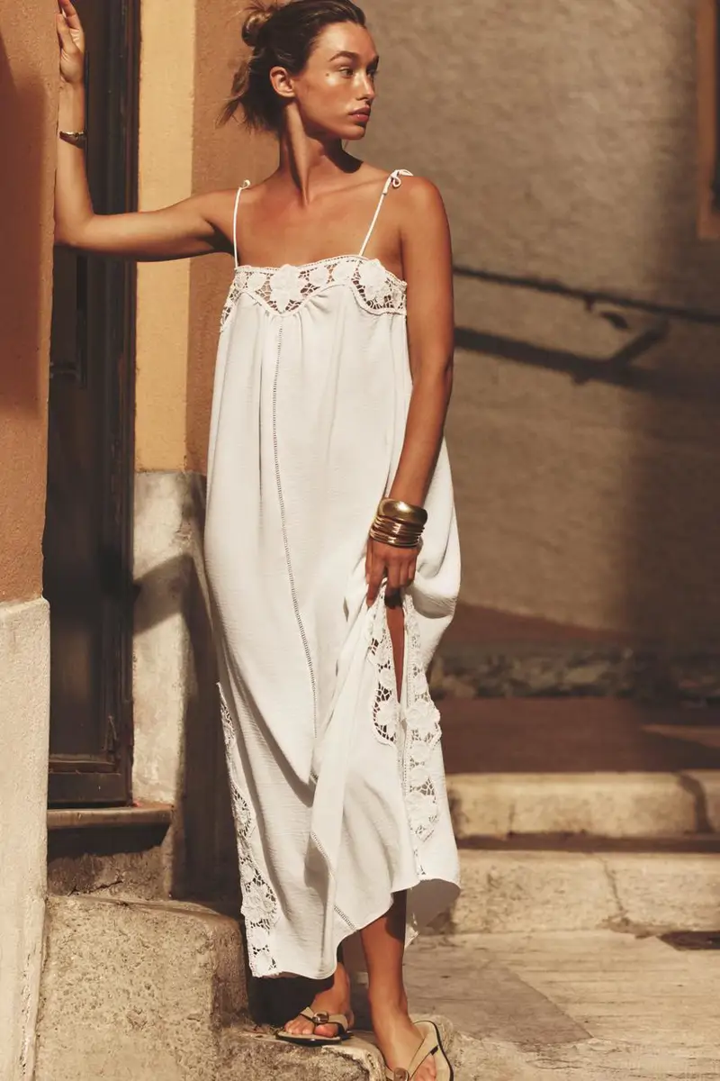 VESTIDO LARGO crochet