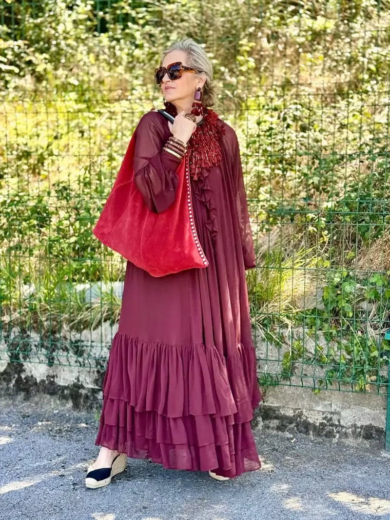 vestidos vaporosos boho chic