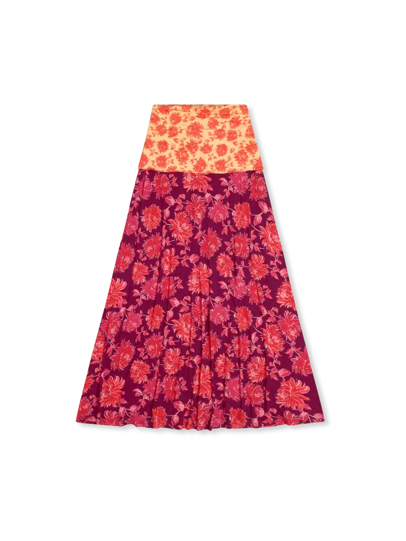 falda floral susmies