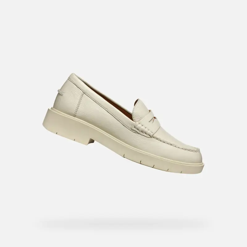mocasines blancos geox