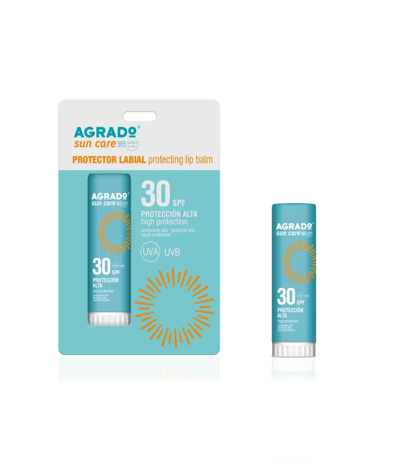 protector labial agrado
