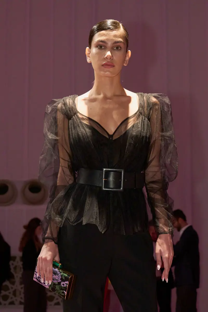 blusa transparente 