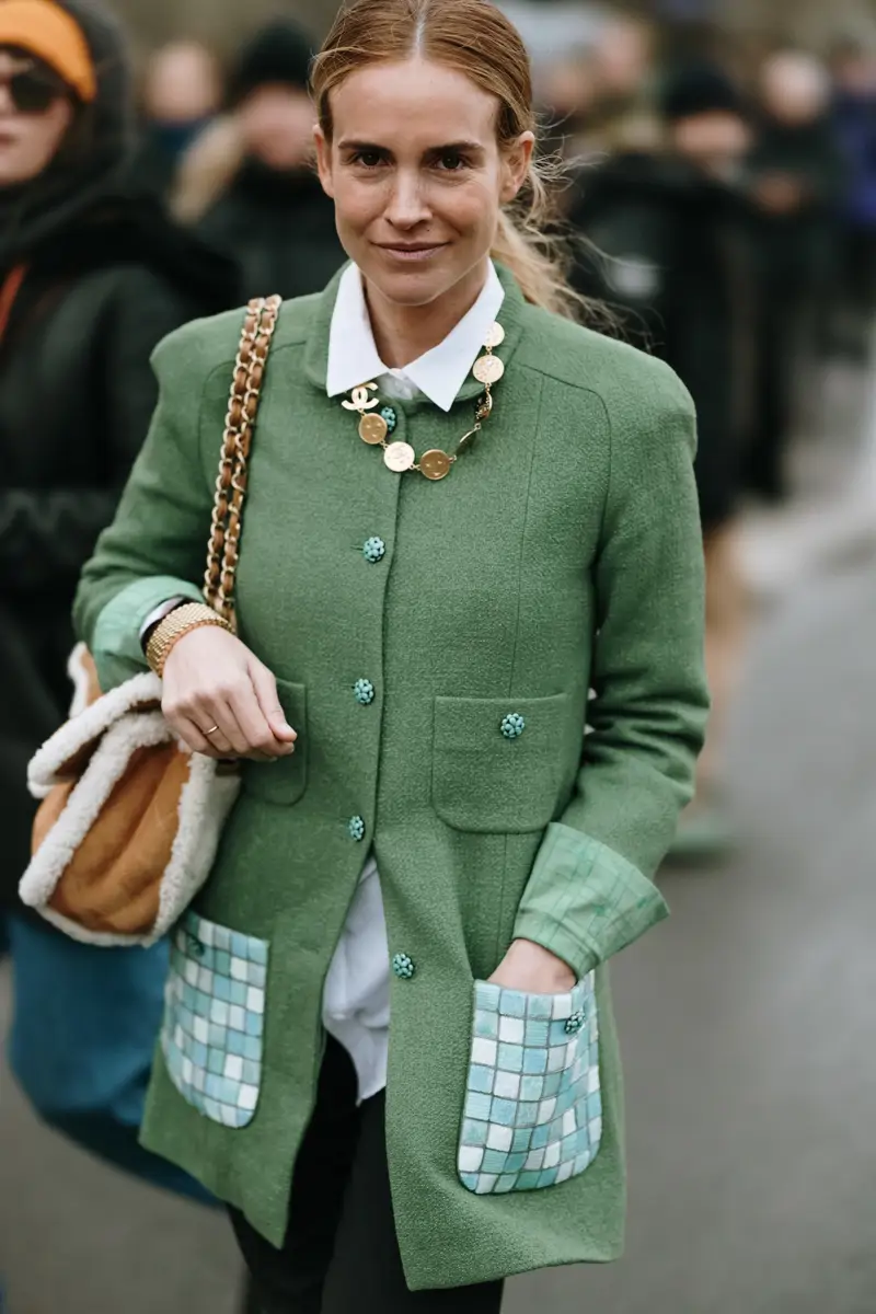 Colores combinan con verde