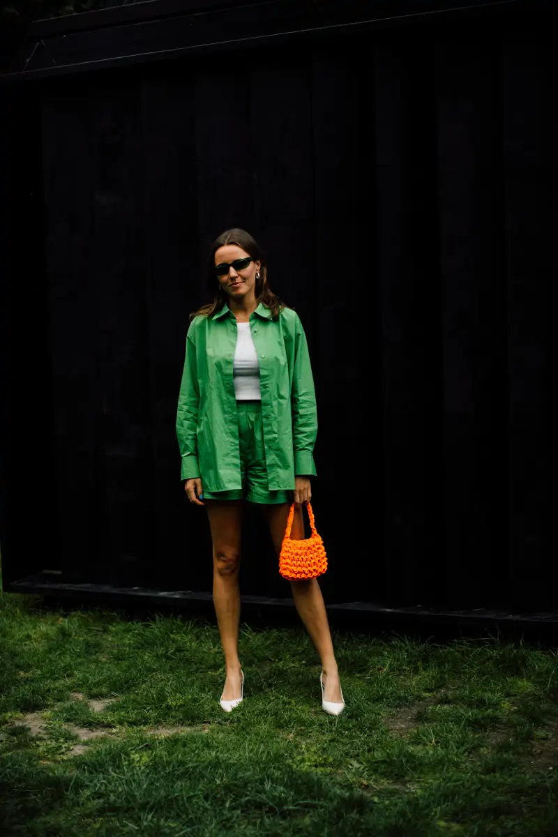Colores combinan con verde
