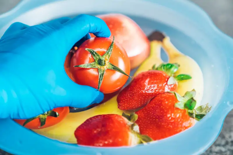 desinfectar verduras con lejía