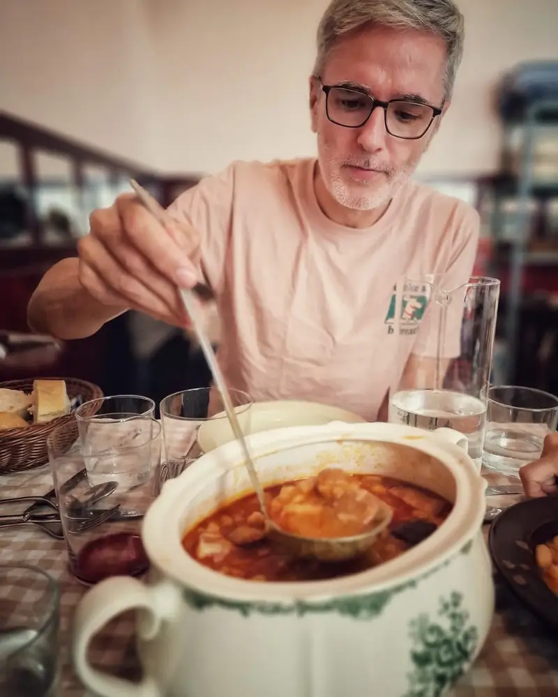 Mikel López Iturriaga puchero