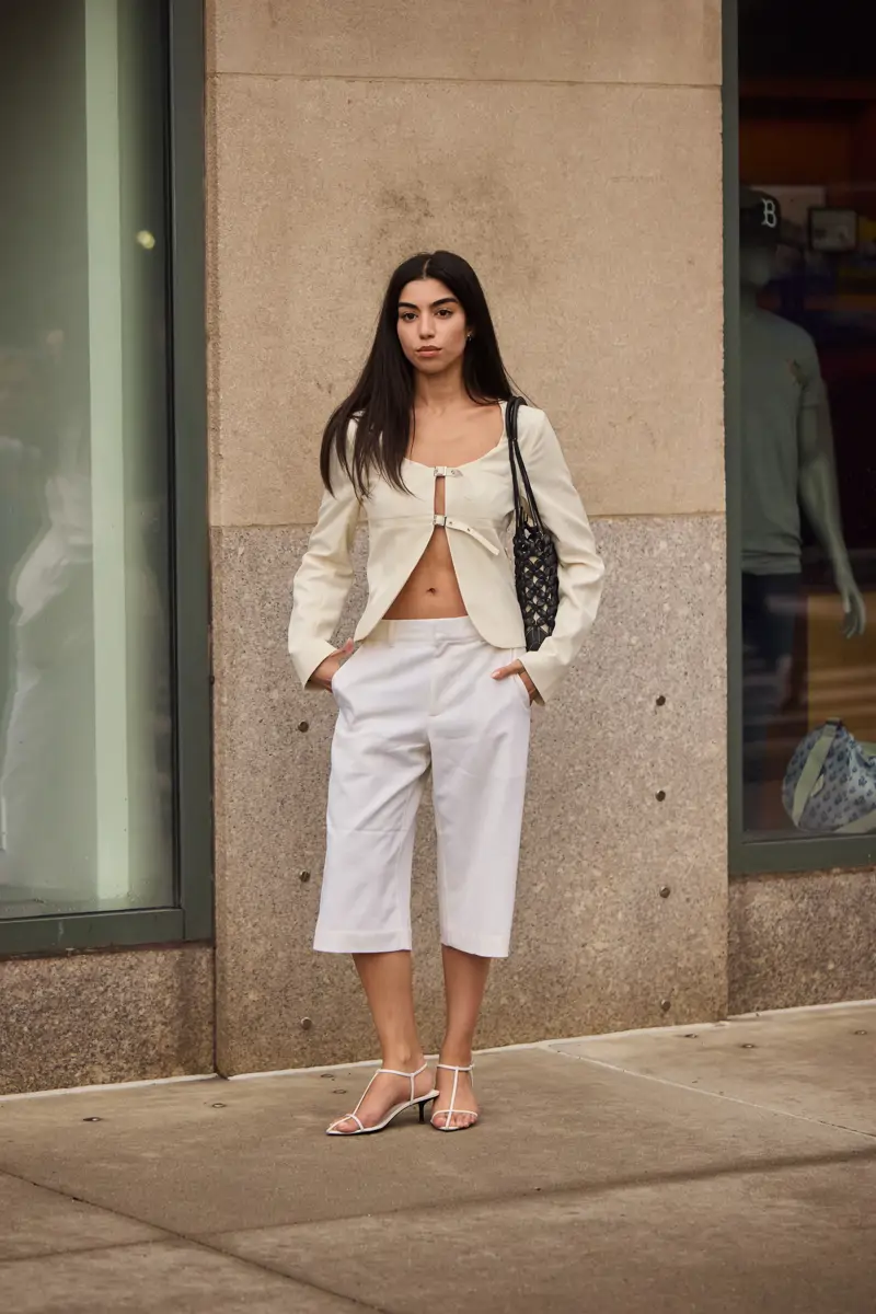 Mujeres 60 pantalones piratas bermudas Zara