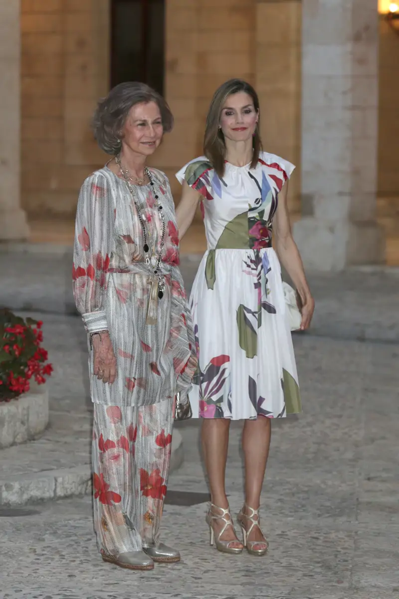 Las reinas Letizia y Sofía