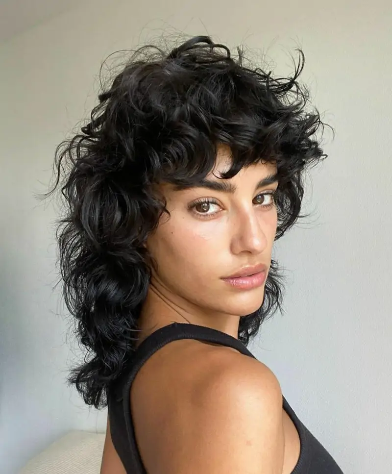Mullet rizado