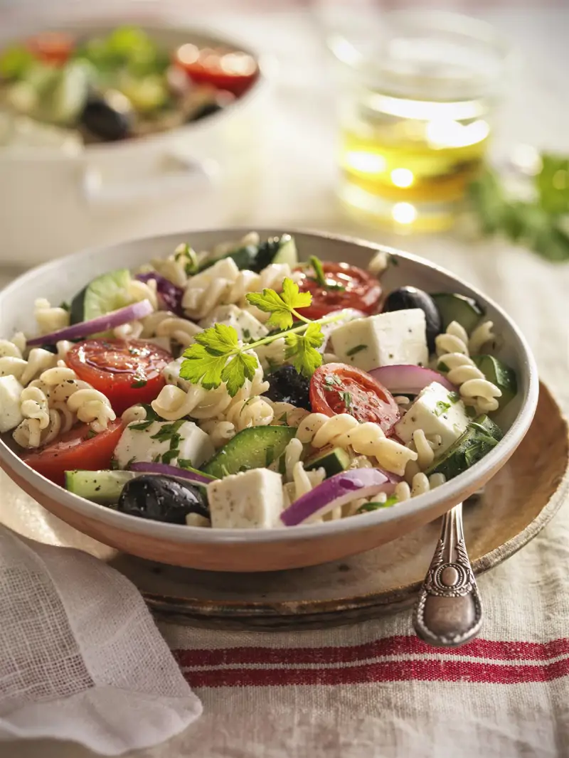 recetas con pastas frías ensalada