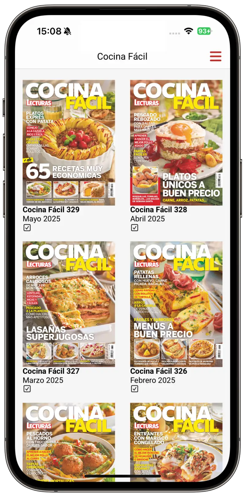 Suscripción a cocina fácil 