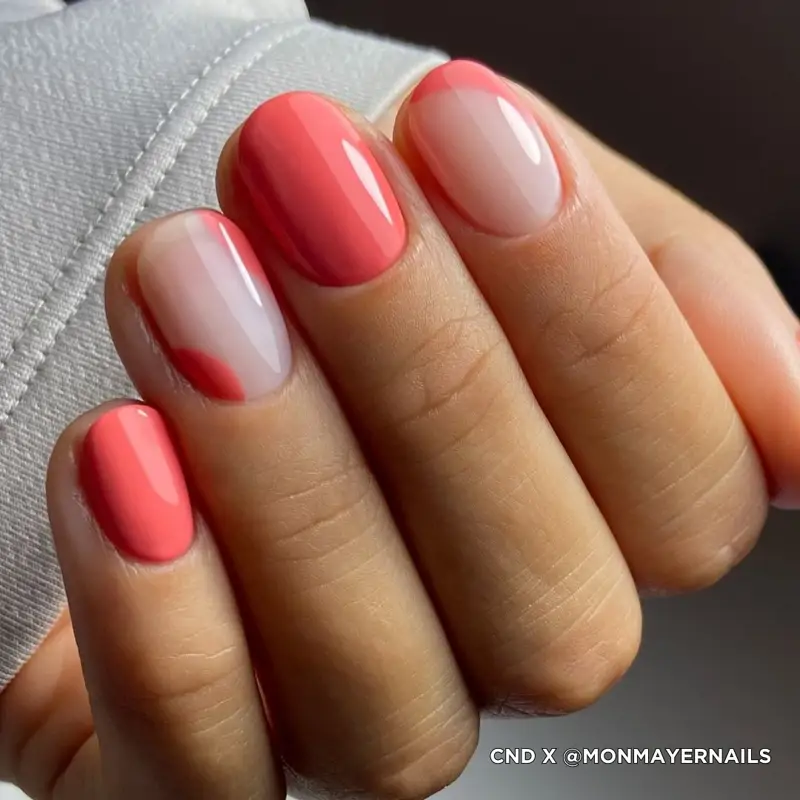 uñas coral