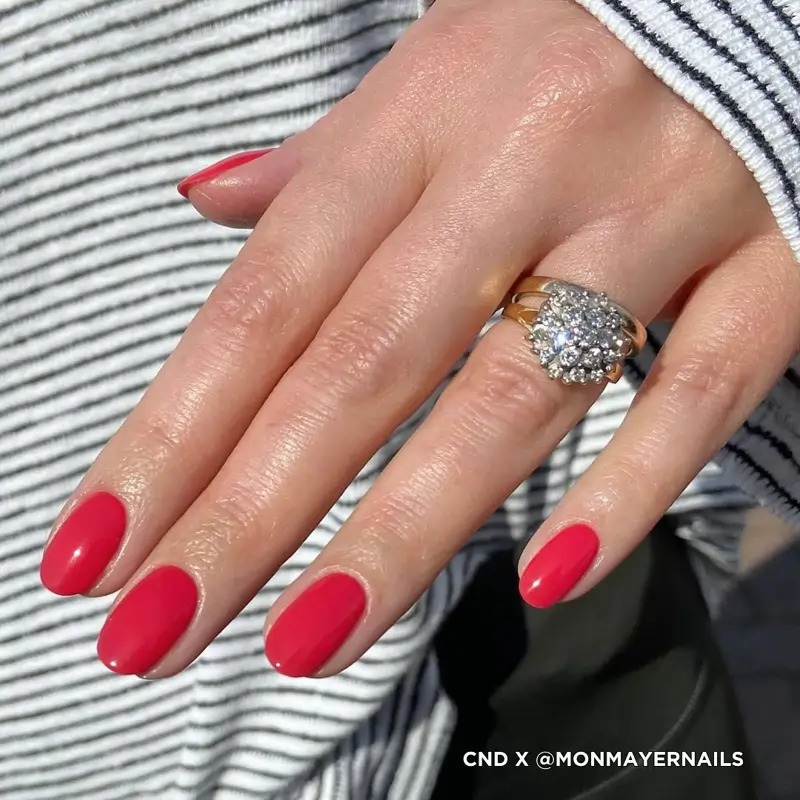 uñas rojas
