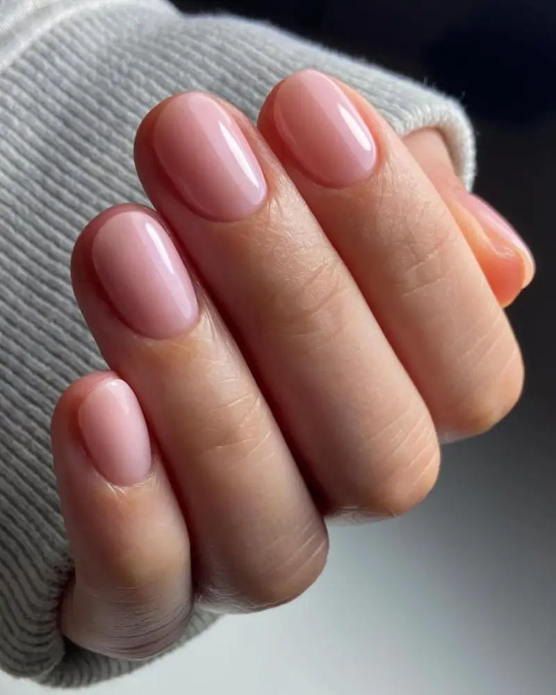 uñas rosa