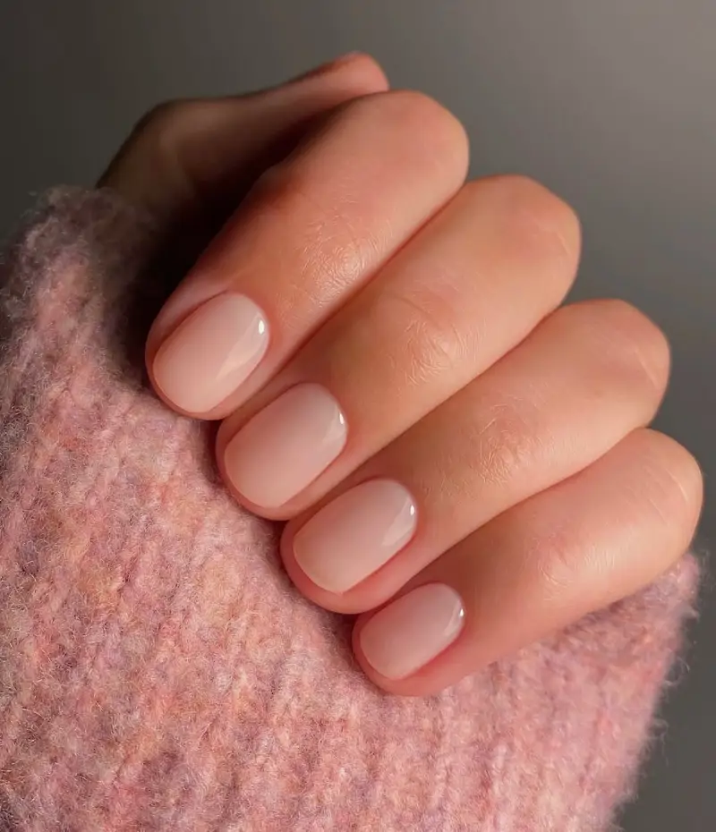 uñas decoradas tonos neutros Soap nails