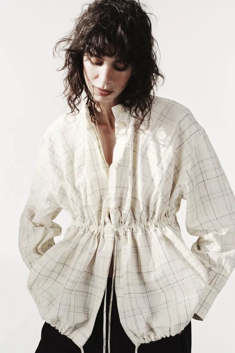 sobrecamisa bomber cuadros zara