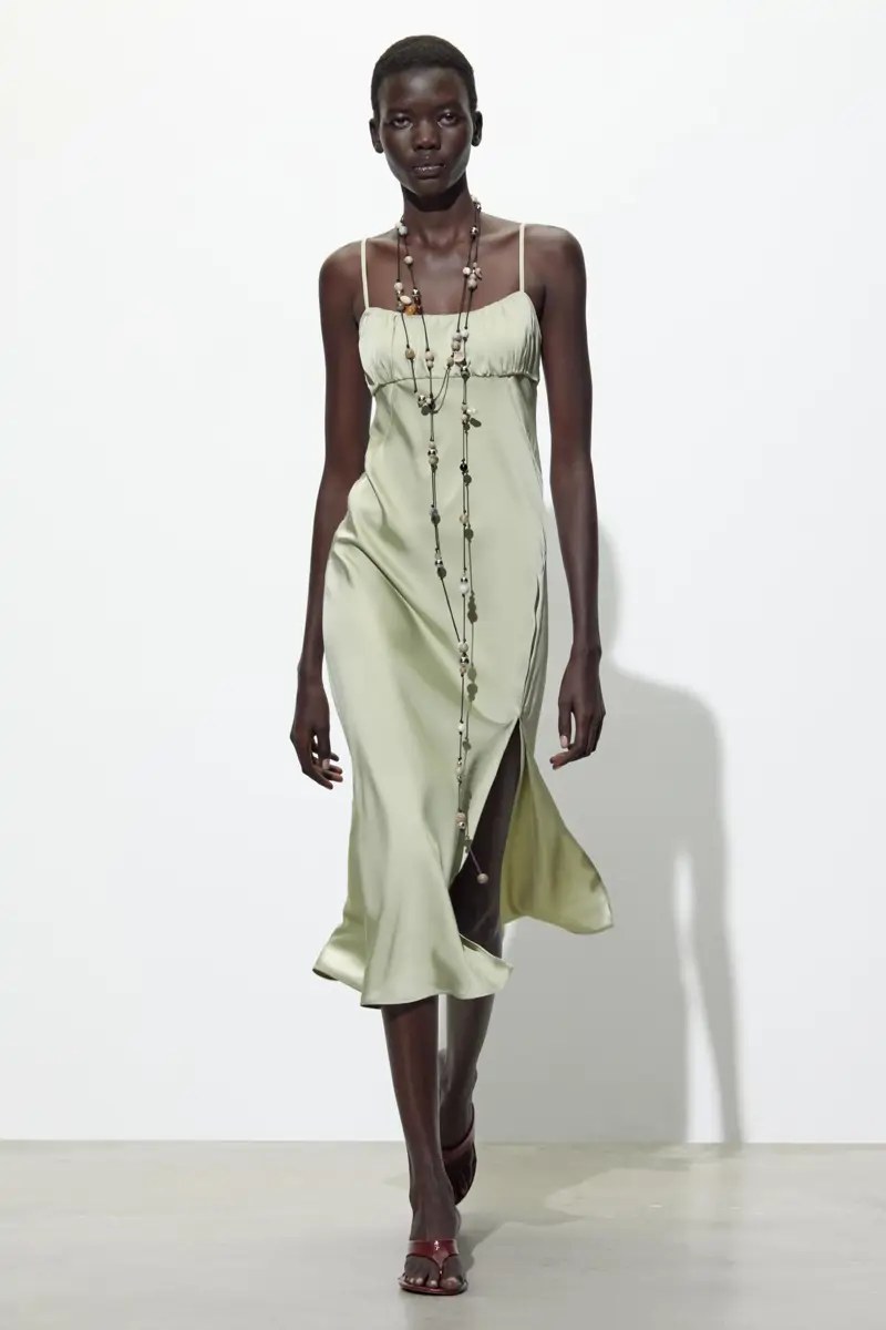 Vestido satinado