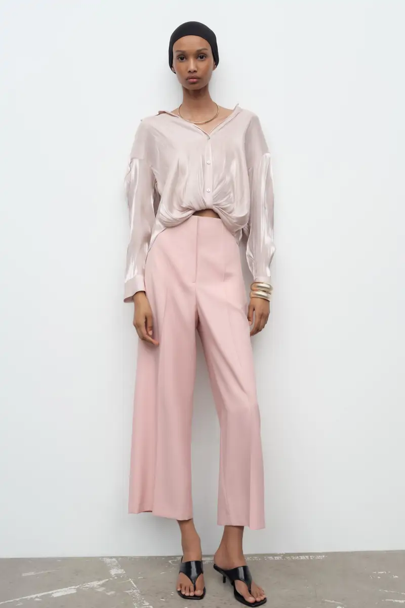 PANTALÓN CULOTTE ROSA PALO