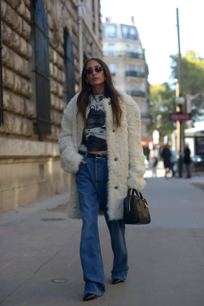 Pantalones básicos barriga plana: vaqueros flare