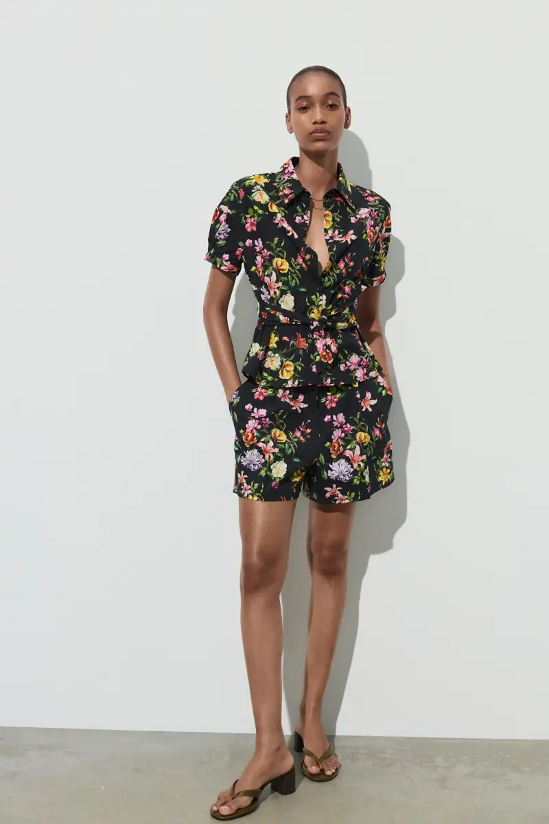 Bermudas de flores