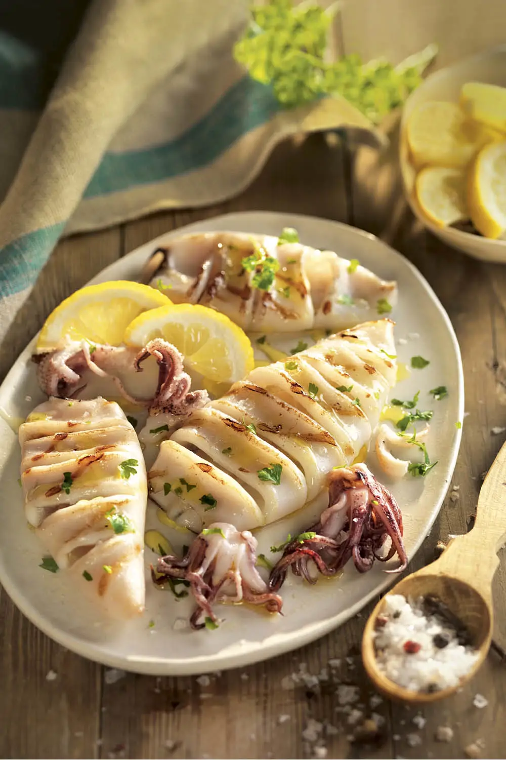 recetas con calamares a la plancha