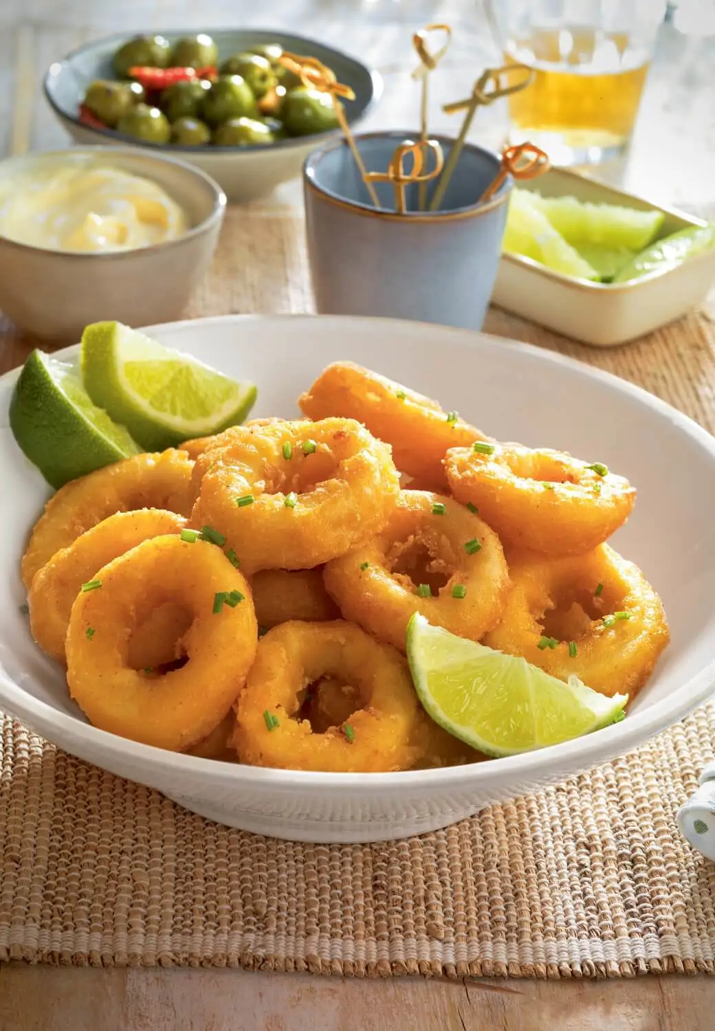 recetas con calamares a la romana